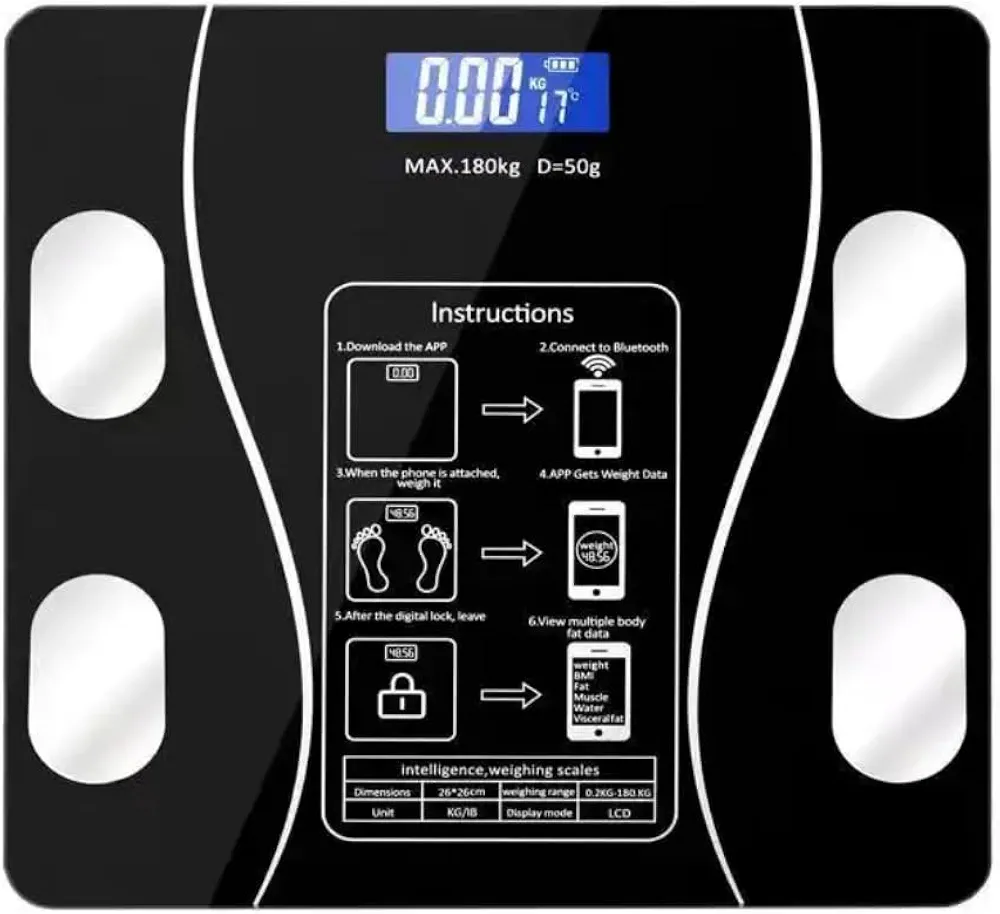 Clarence Health Digital Fitness Scale &ndash; Smart Bluetooth Body Weight Scale in Kenya