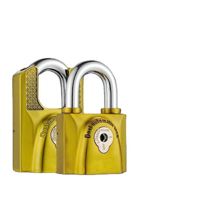 Kifaru Bronze Finish Alarm Padlock &ndash; Anti-Theft Lock