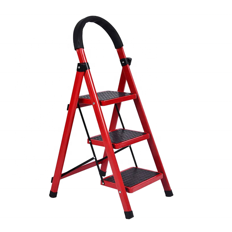 MINARA 3 Step Ladder Kenya | Foldable Carbon Steel