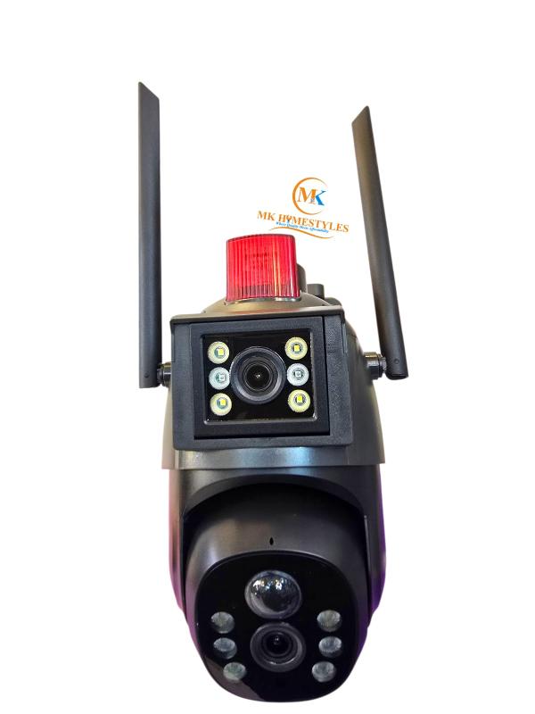 Dual-Lens AI Solar-Powered 4G Smart Security Camera