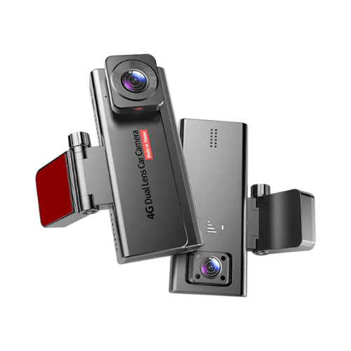 Dual Lens Dual Screen Dash Cam &ndash; Full HD Smart Car Surveillance Camera