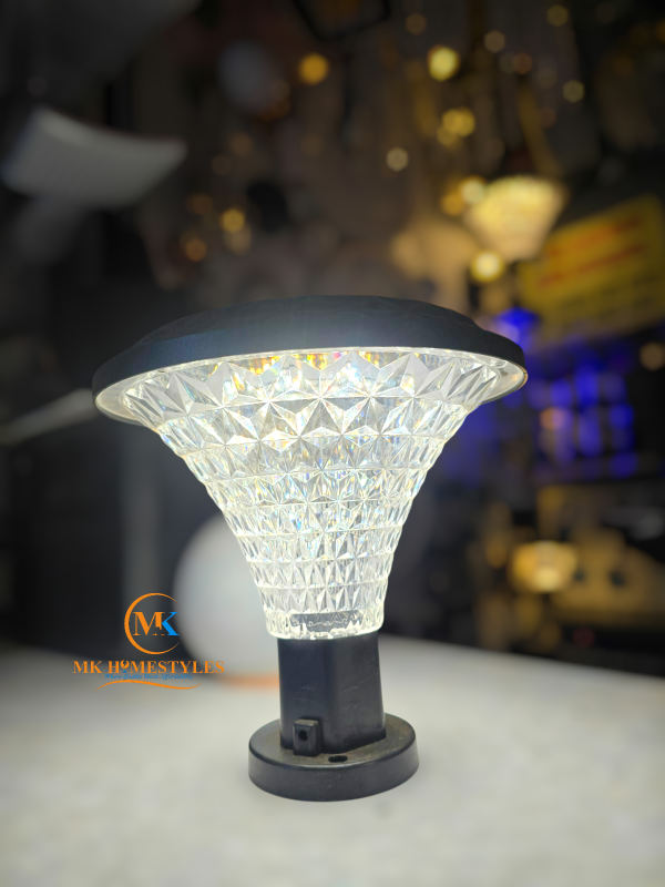 Goldensun Big Solar Pillar/Gate Light &ndash; Solar Home Lighting