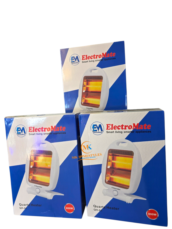 Electromate Heater with Safety Switch &ndash; Portable Quartz Heater