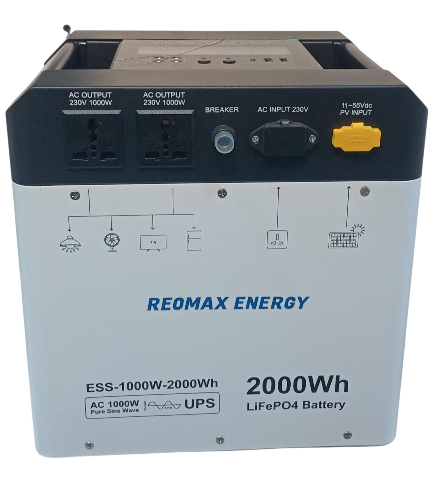 Reomax 1000W 2000Wh Portable Power Station Kenya | MK Homestyles