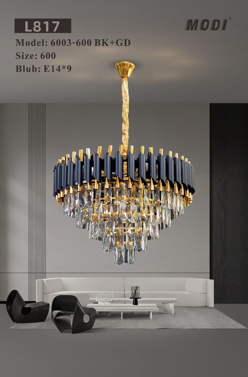 MODI L817 Crystal Pendant Light | Luxury Chandelier Kenya