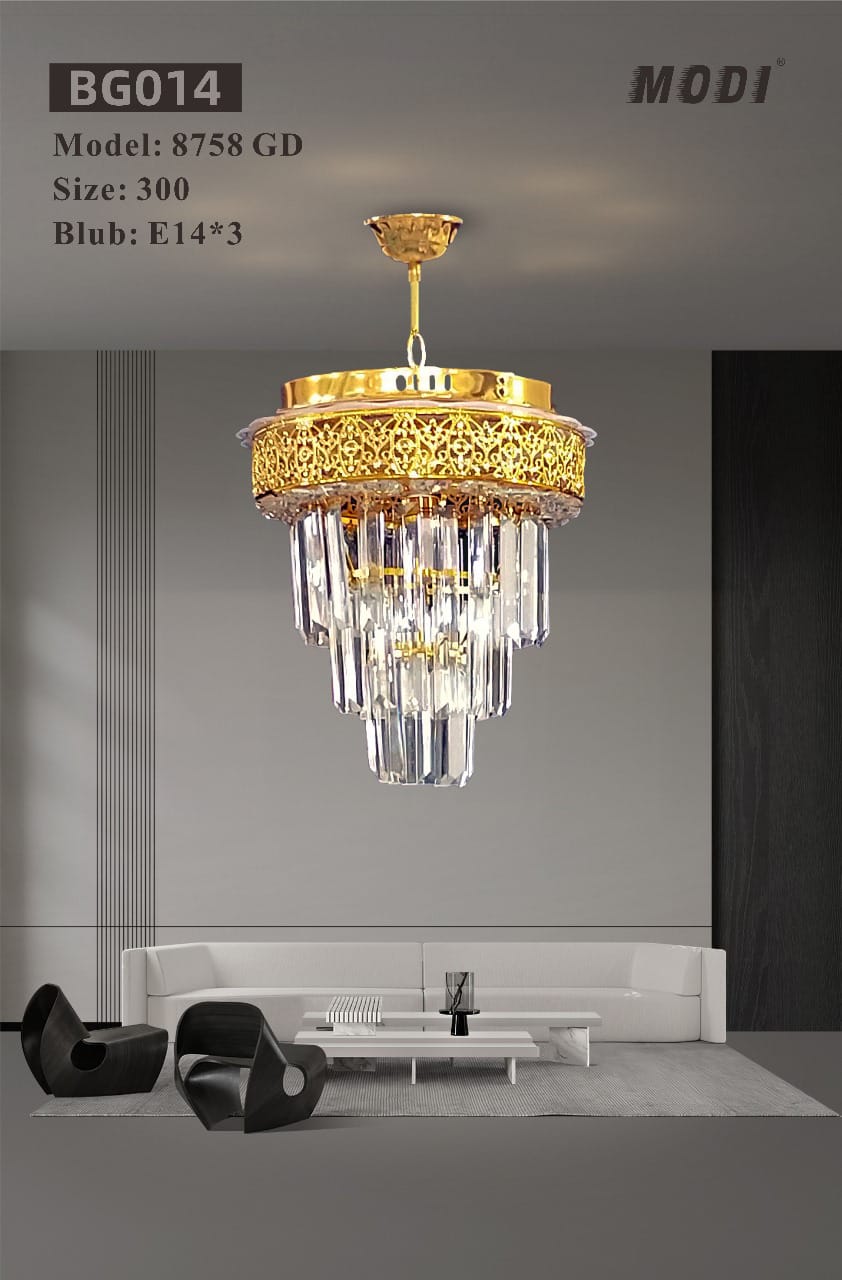 MODI BG014 LED Chandelier | Modern Ceiling Light Kenya