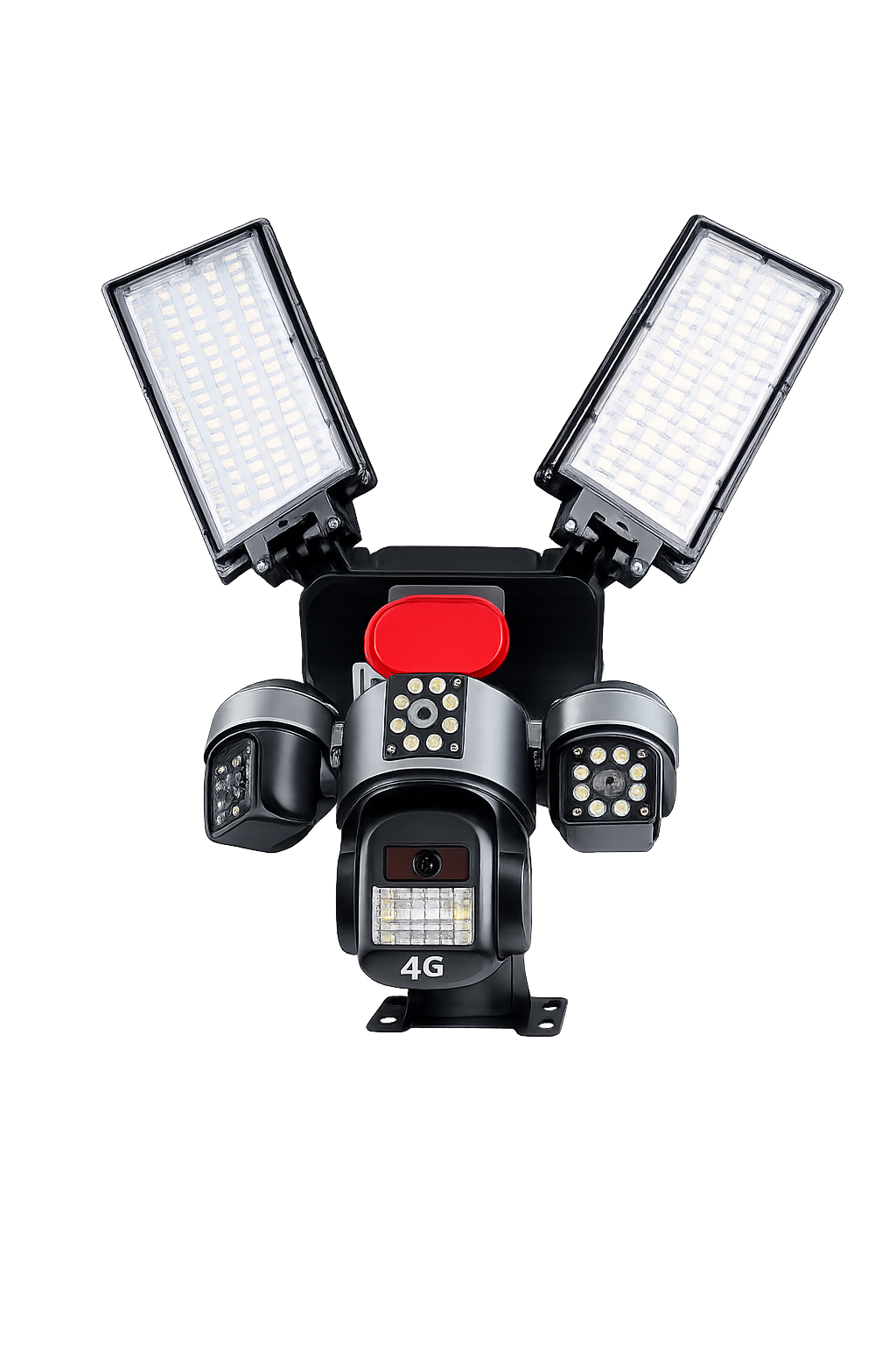4G Solar CCTV Camera with Triple Lens PTZ, 360&deg; Coverage & Solar Street Lights in Kenya | MK Homestyles