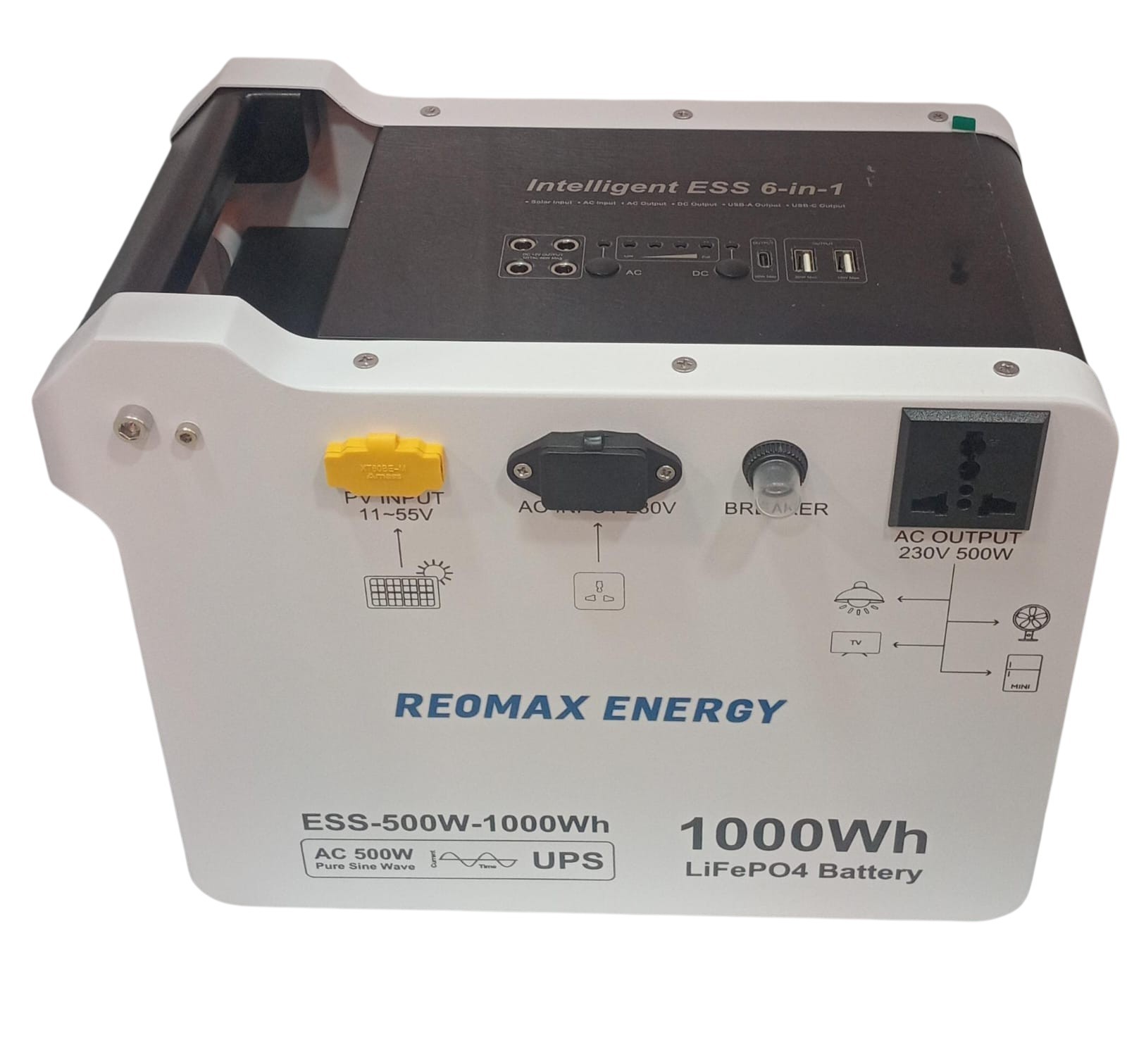 Reomax 500W 1000Wh Portable Power Station Kenya | MK Homestyles