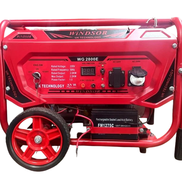Windsor 2.2kW Petrol Generator &ndash; Compact & Reliable Backup Power