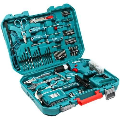 Total 166 Piece Toolbox Set &ndash; Complete DIY & Repair Solution