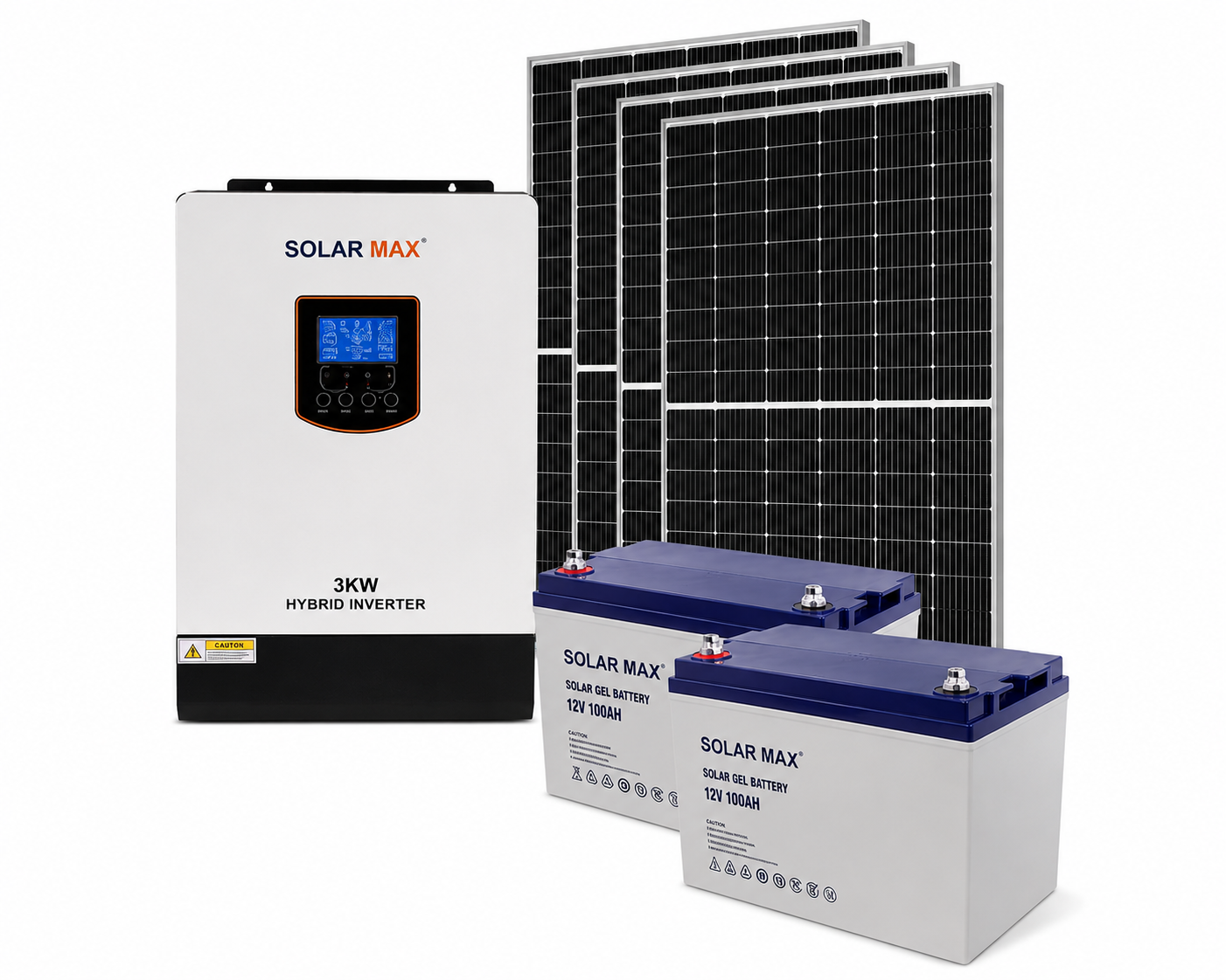 3KW Solar Full Kit &ndash; Reliable Off-Grid Power Solution for Homes & Small Offices