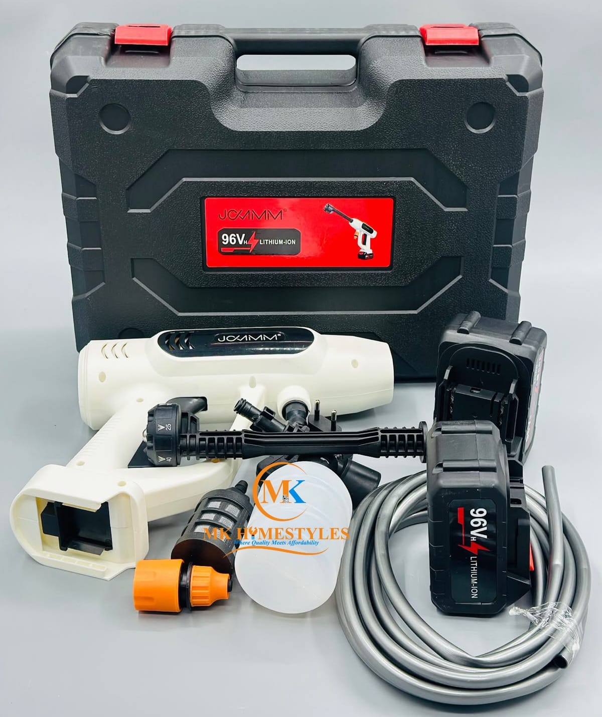96V Rechargeable Car Wash Gun Kenya | Portable Cordless Pressure Washer