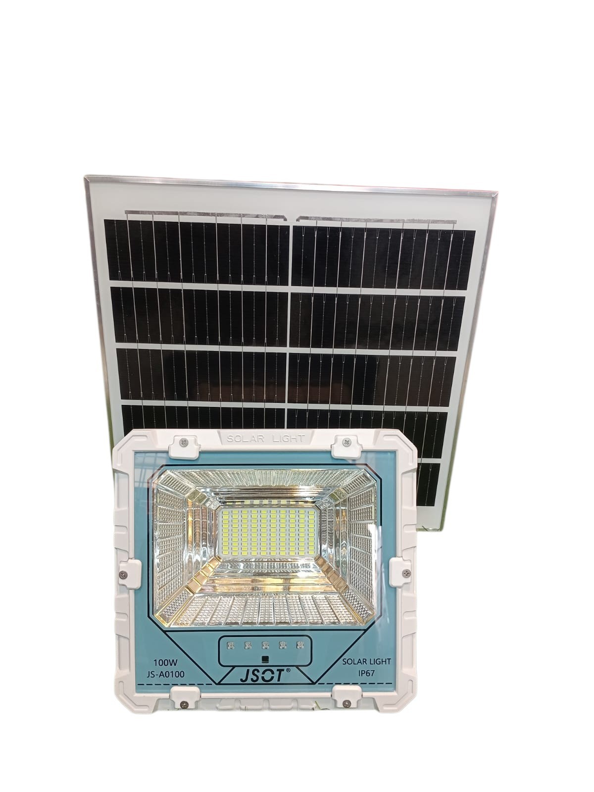 JSOT 100W Metallic Solar Floodlight in Kenya &ndash; KSh 3,800