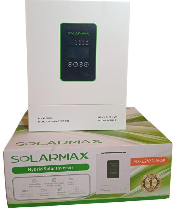 Solarmax 2.5kW 12V Hybrid Solar Inverter