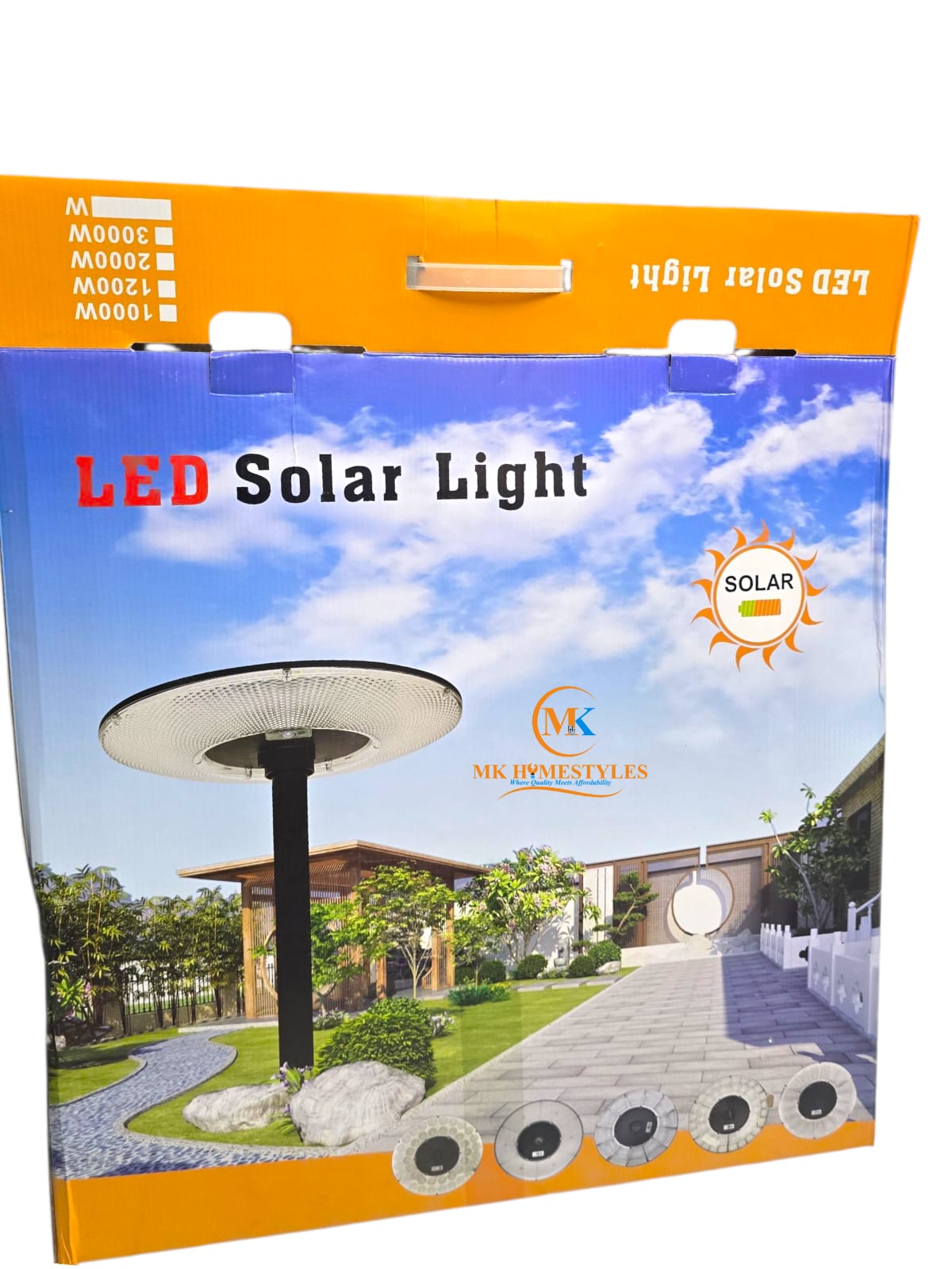 JSOT 2000W UFO LED Solar Floodlight thumbnail 2