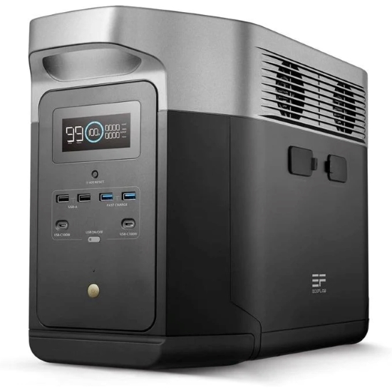 EcoFlow DELTA E2000 2048Wh Portable Power Station &ndash; 2400W Solar Generator Home Backup in Kenya