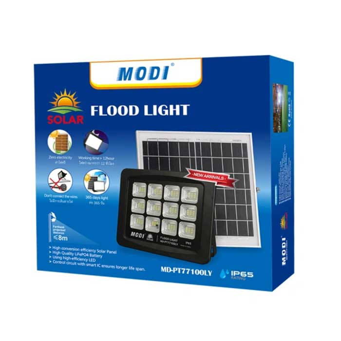 Modi Solar Floodlights Series-Lighten Up Your Space With Power and Style