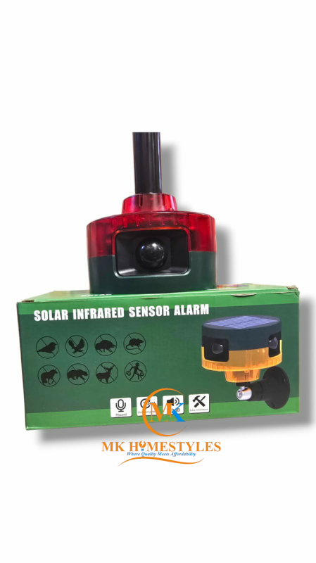 Solar Infrared Sensor Alarm
