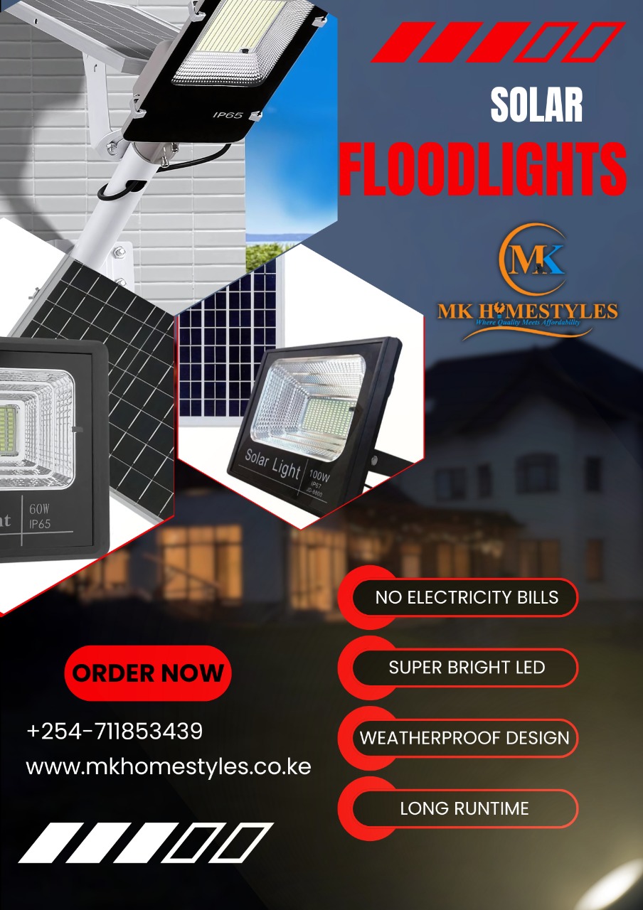 Bright Solar Floodlights
