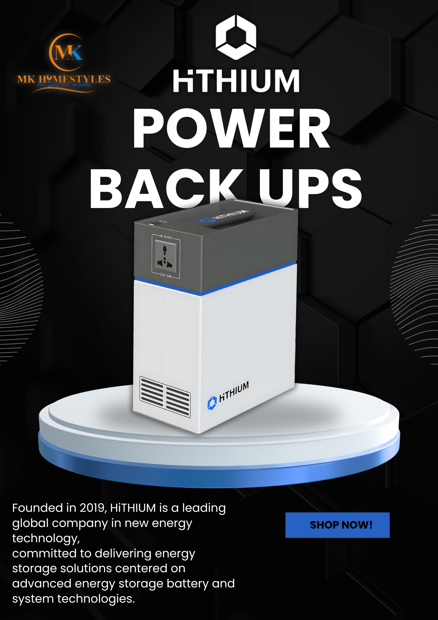 Hithium Portable Power Stations